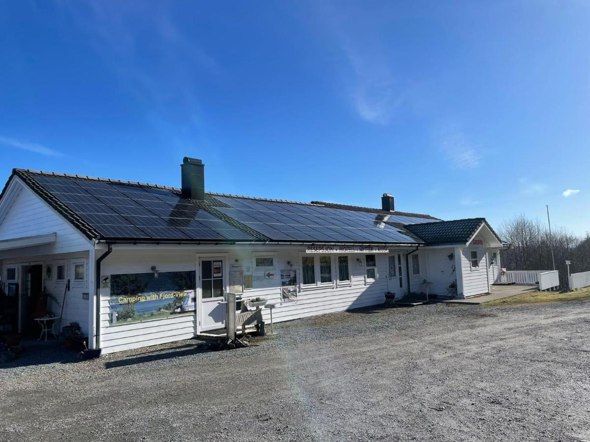 Langenuen Motel&Camping Stord Exterior foto