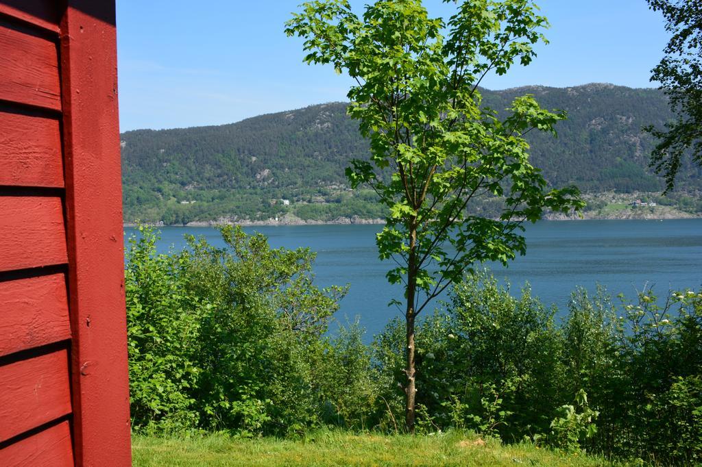 Langenuen Motel&Camping Stord Exterior foto