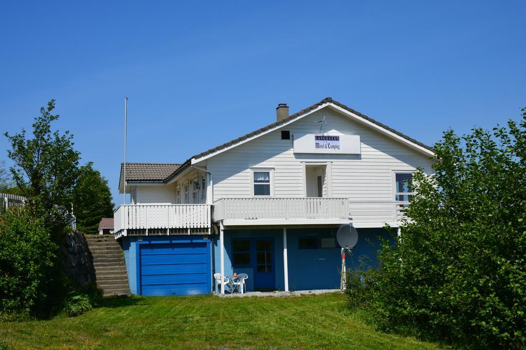 Langenuen Motel&Camping Stord Exterior foto