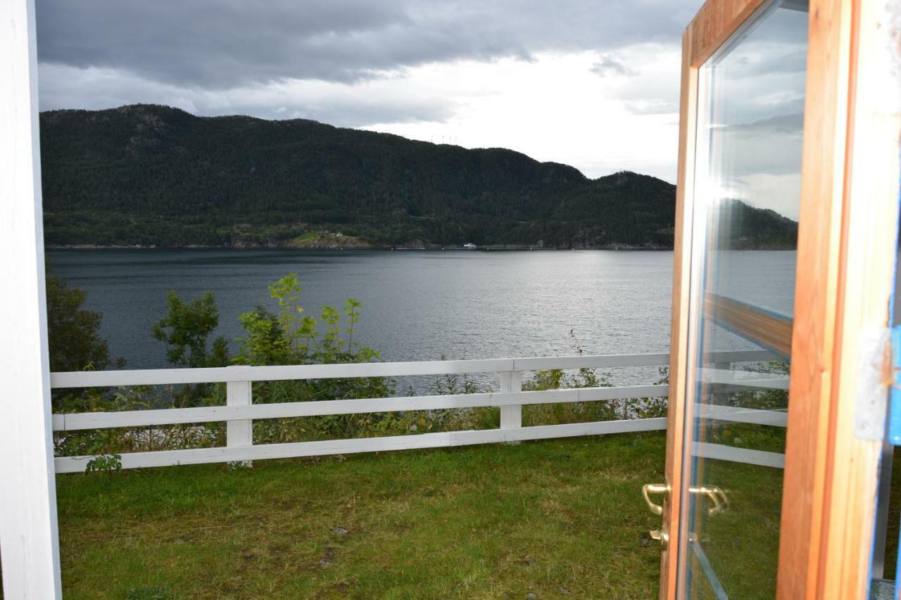 Langenuen Motel&Camping Stord Exterior foto